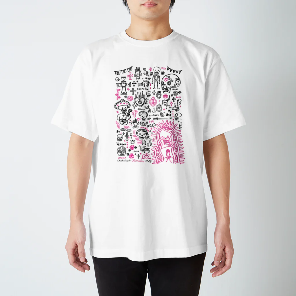 Atelier Dokuro/CHIAKI SKULLのFAMILIA スタンダードTシャツ