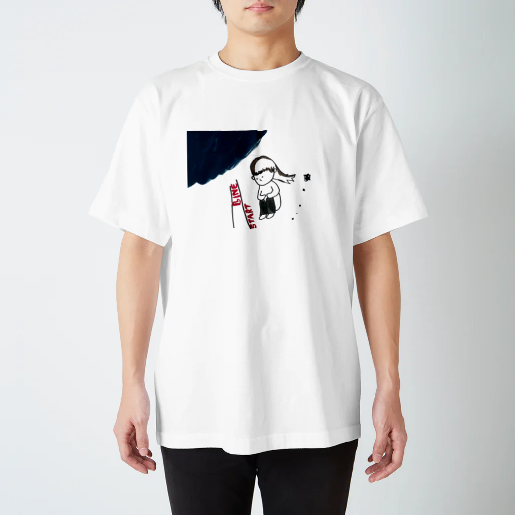 DAYU SHOPのスタートライン Regular Fit T-Shirt