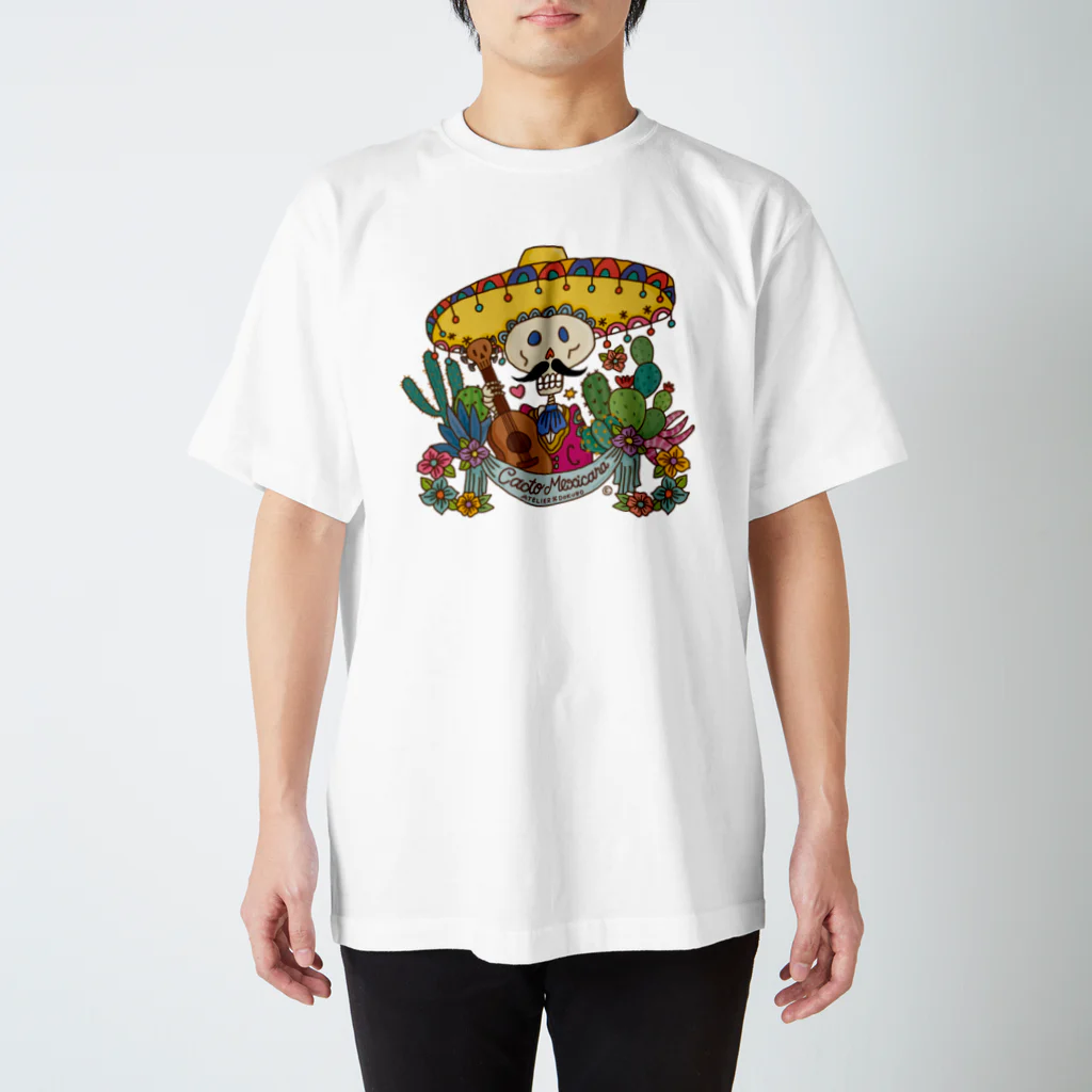 Atelier Dokuro/CHIAKI SKULLのCacto スタンダードTシャツ