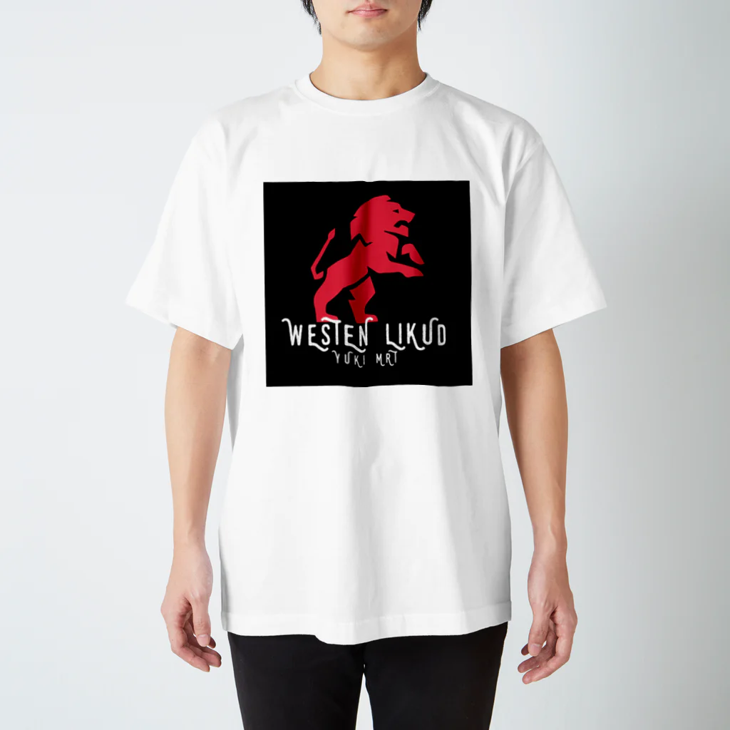 SHIN01☆BIGBANGのWESTEN LIKUD スタンダードTシャツ