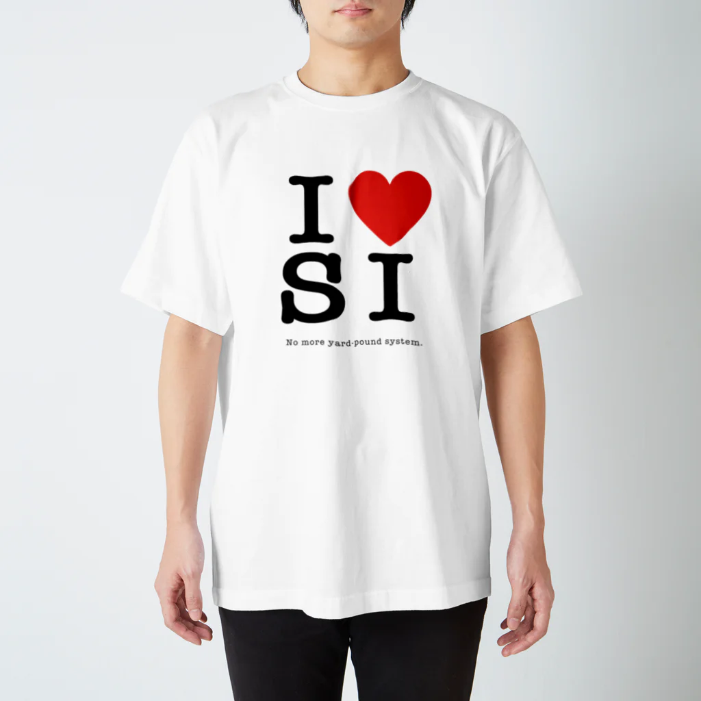 warehouseのI♥SI  スタンダードTシャツ