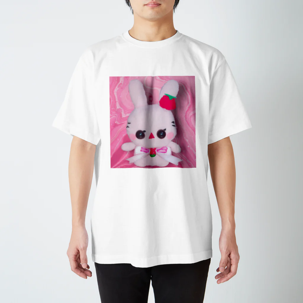 pupupuchiusaのSNSのトプ画のぷちゃん スタンダードTシャツ