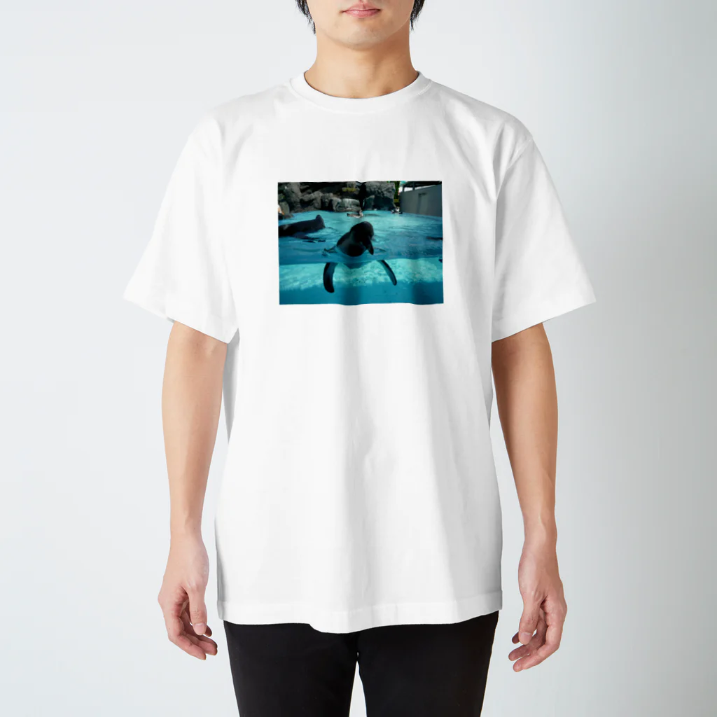 超人墓場のペンギン Regular Fit T-Shirt