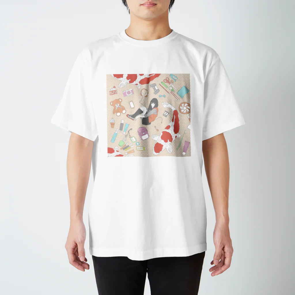 jiro_jiroの鯉の子 スタンダードTシャツ