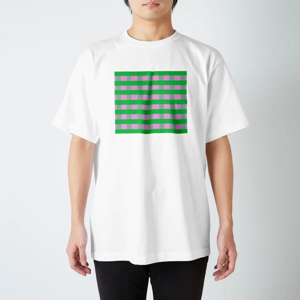 szkのgingham スタンダードTシャツ