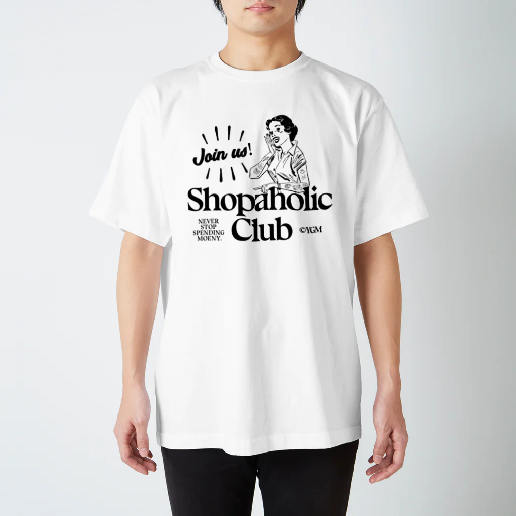 YOU GOT MEのSHOPAHOLIC CLUB スタンダードTシャツ