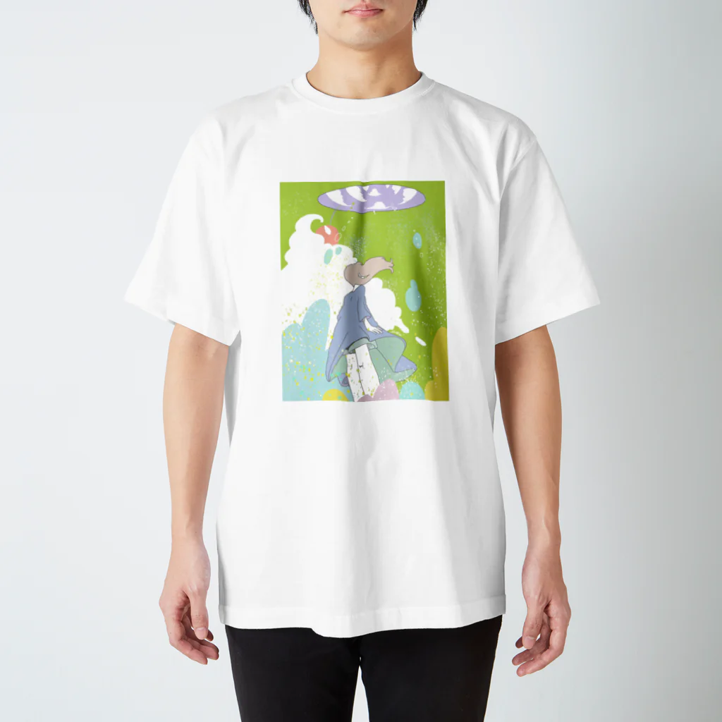 keiokudaのメロンソーダの外へ Regular Fit T-Shirt