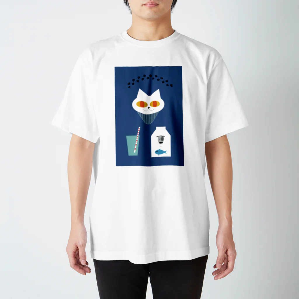 はまだみわのねこT スタンダードTシャツ