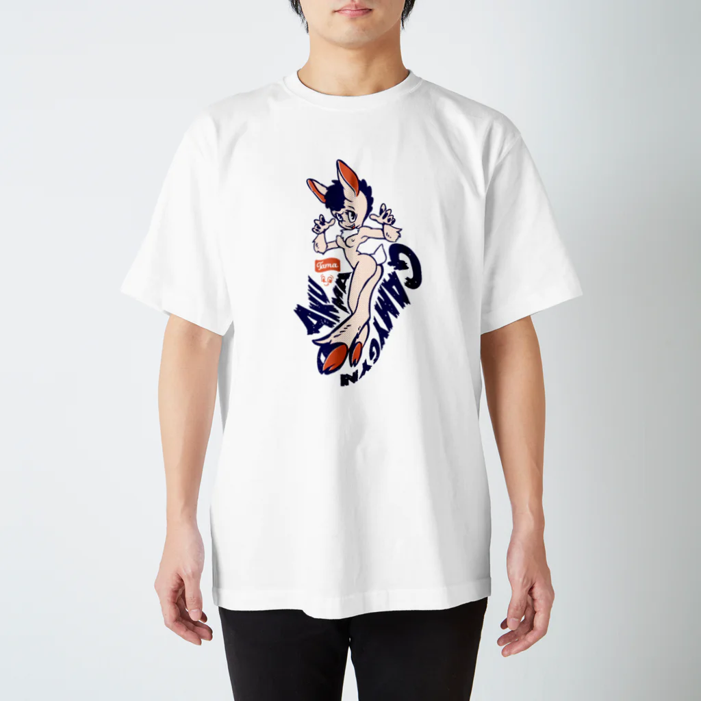 tama.llustrationの悪魔ガール　★ロバの悪魔★ Regular Fit T-Shirt