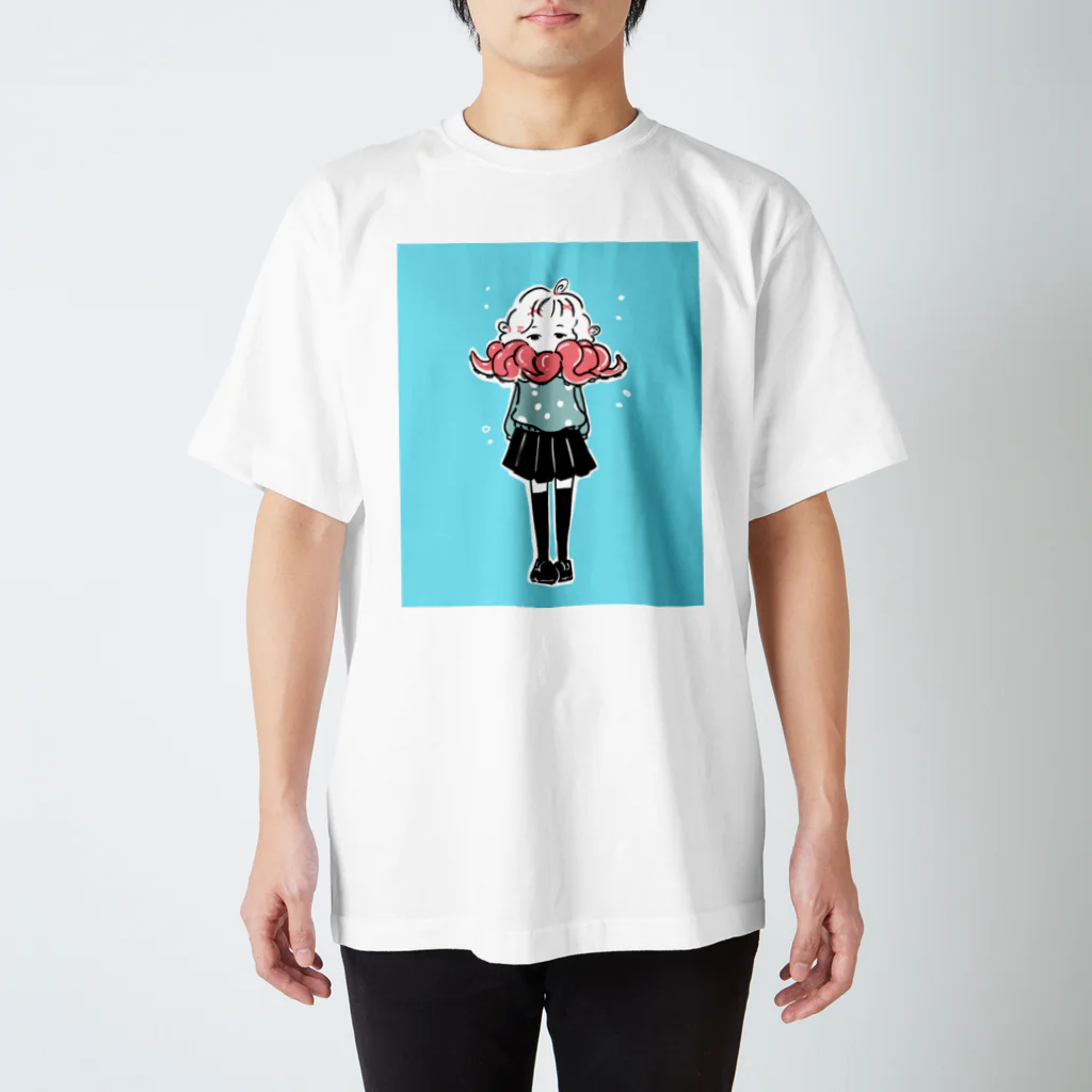 雲屋さんのタコマフラー！ スタンダードTシャツ