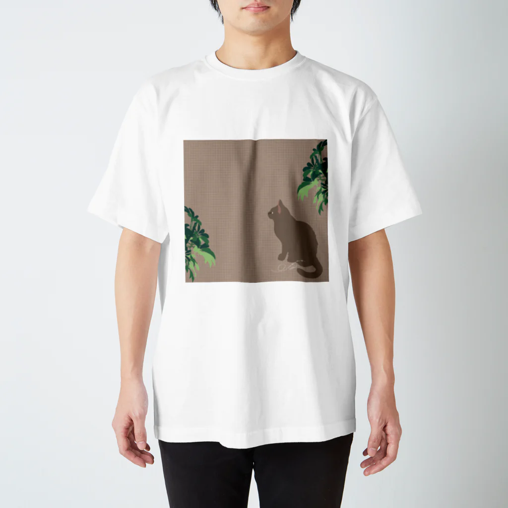 tasokunowarajiの猫Tシャツ Regular Fit T-Shirt