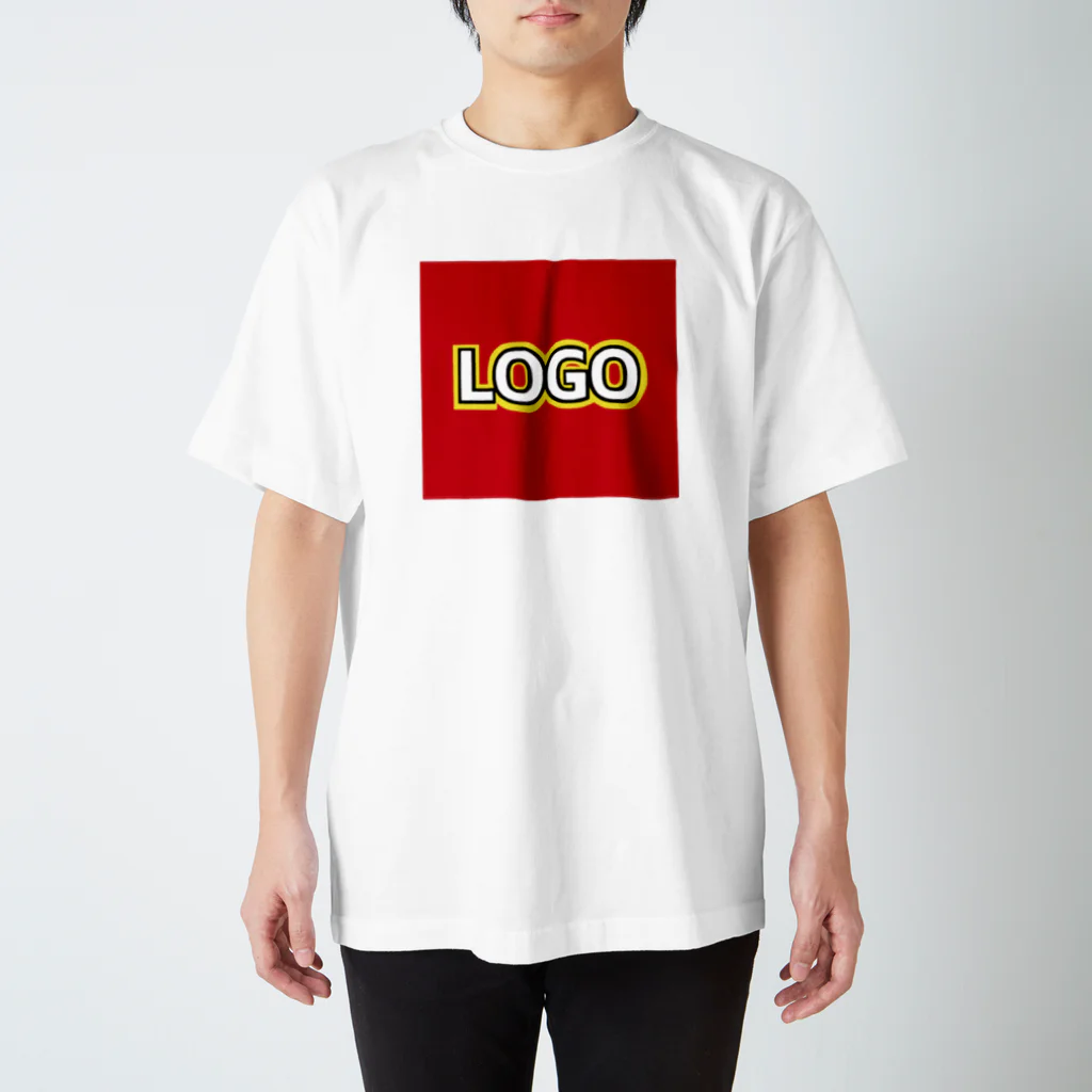 mimi_factoryのロゴ・ブロック Regular Fit T-Shirt