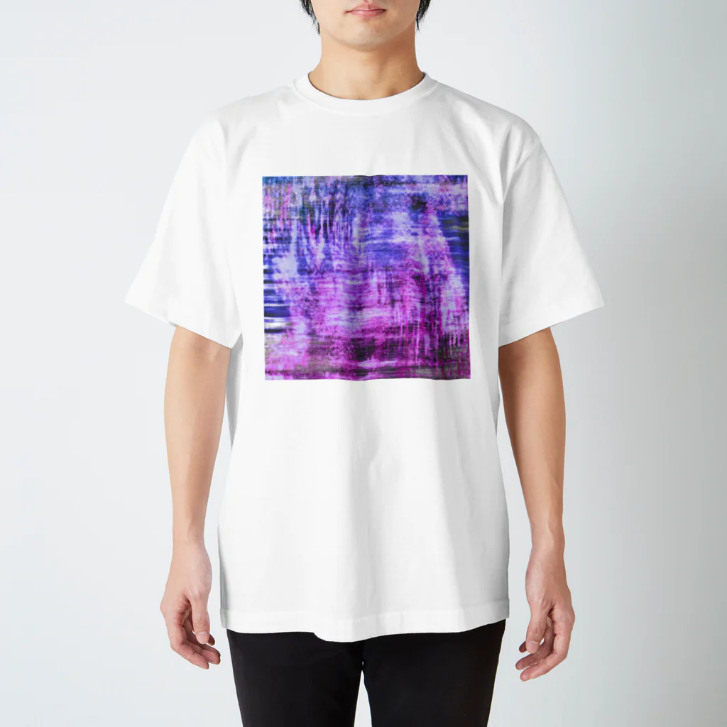 水草のBluePurple Regular Fit T-Shirt