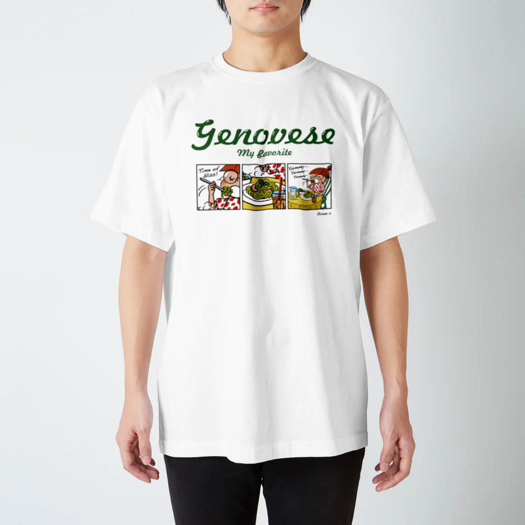 ヨーヨーの日常アソートのGENOVESE（コミック風） Regular Fit T-Shirt