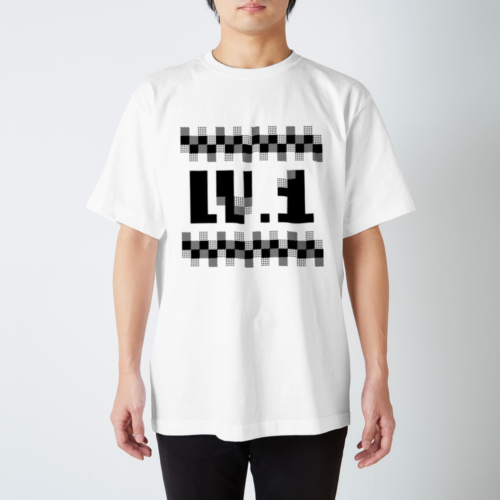 lucaby087のレベル1（白） Regular Fit T-Shirt