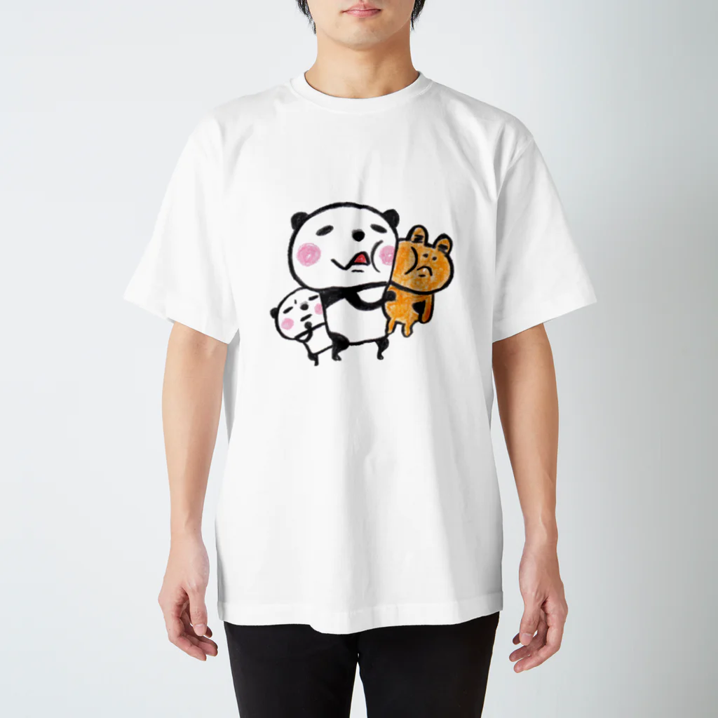 大月かずみの一方的な愛『パンダからの伝言』 Regular Fit T-Shirt