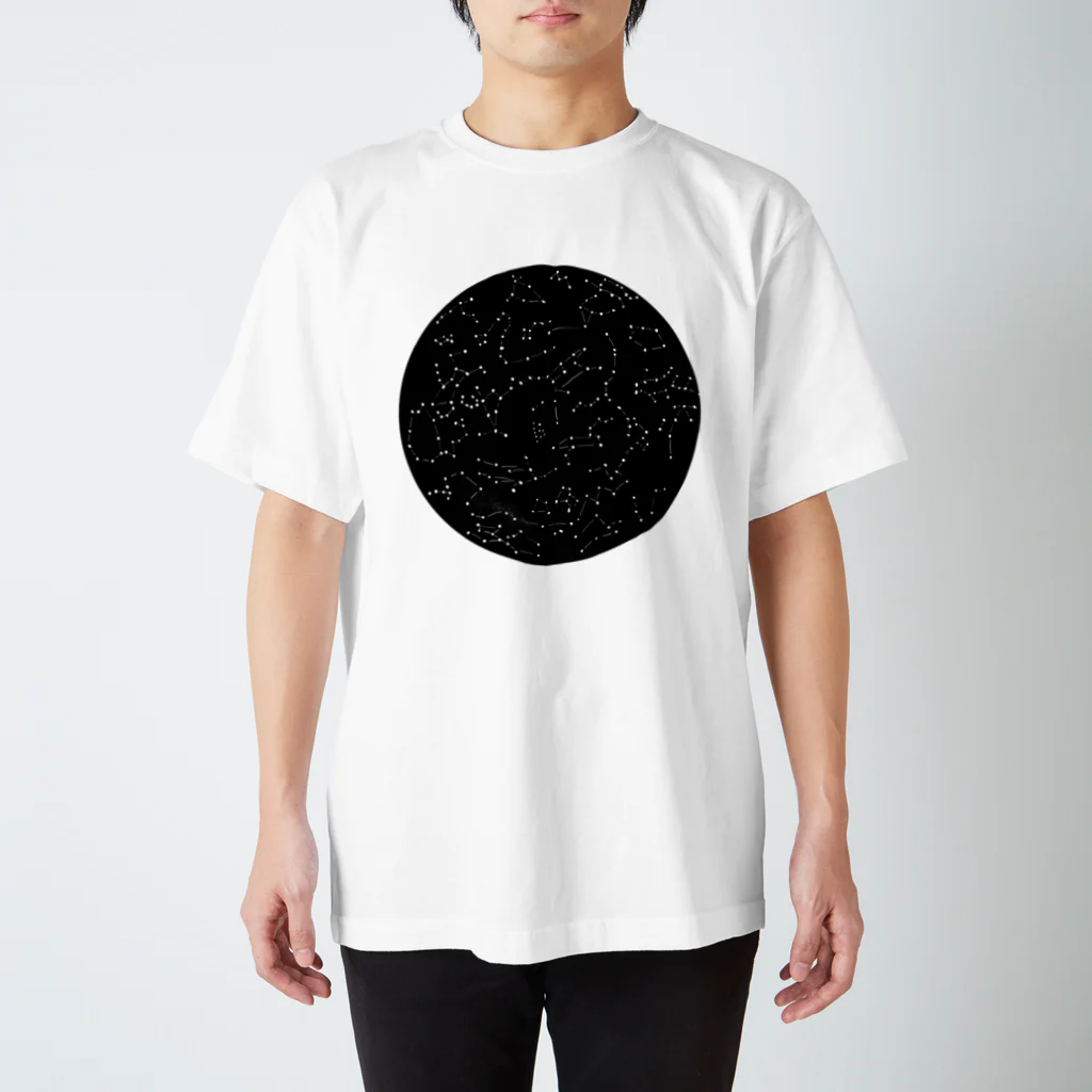 aki_ishibashiの宇宙の丸穴 Regular Fit T-Shirt