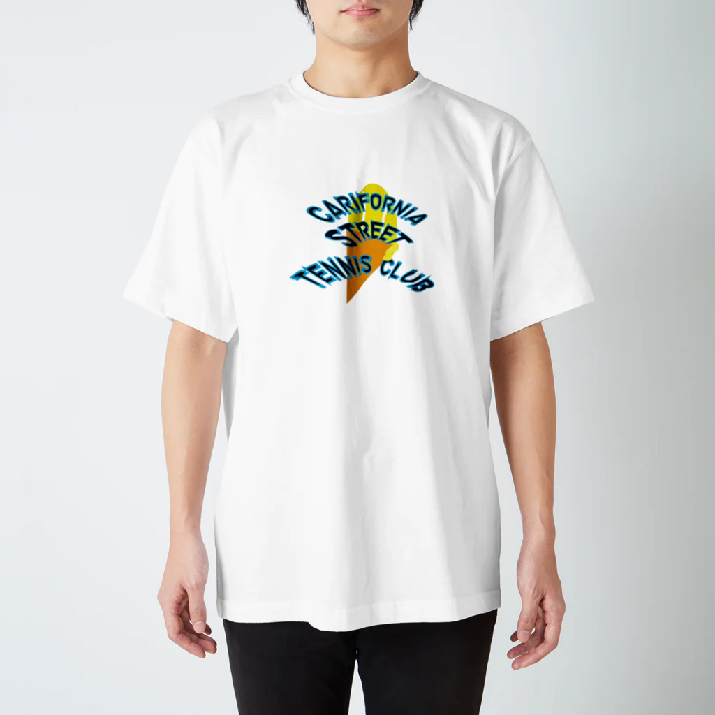 CALIFORNIA STREET TENNIS CLUBのテニスボールアイスクリーム スタンダードTシャツ