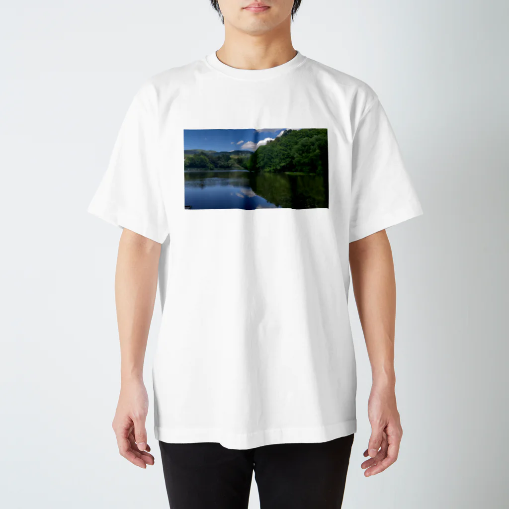 ももたんの夏のため池 Regular Fit T-Shirt