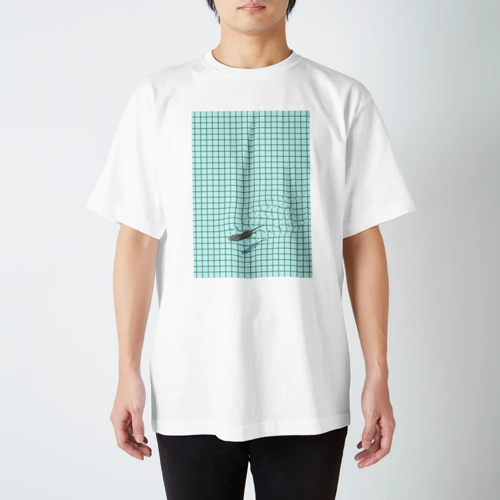 ネズミヤのおよぐねずみ スタンダードTシャツ