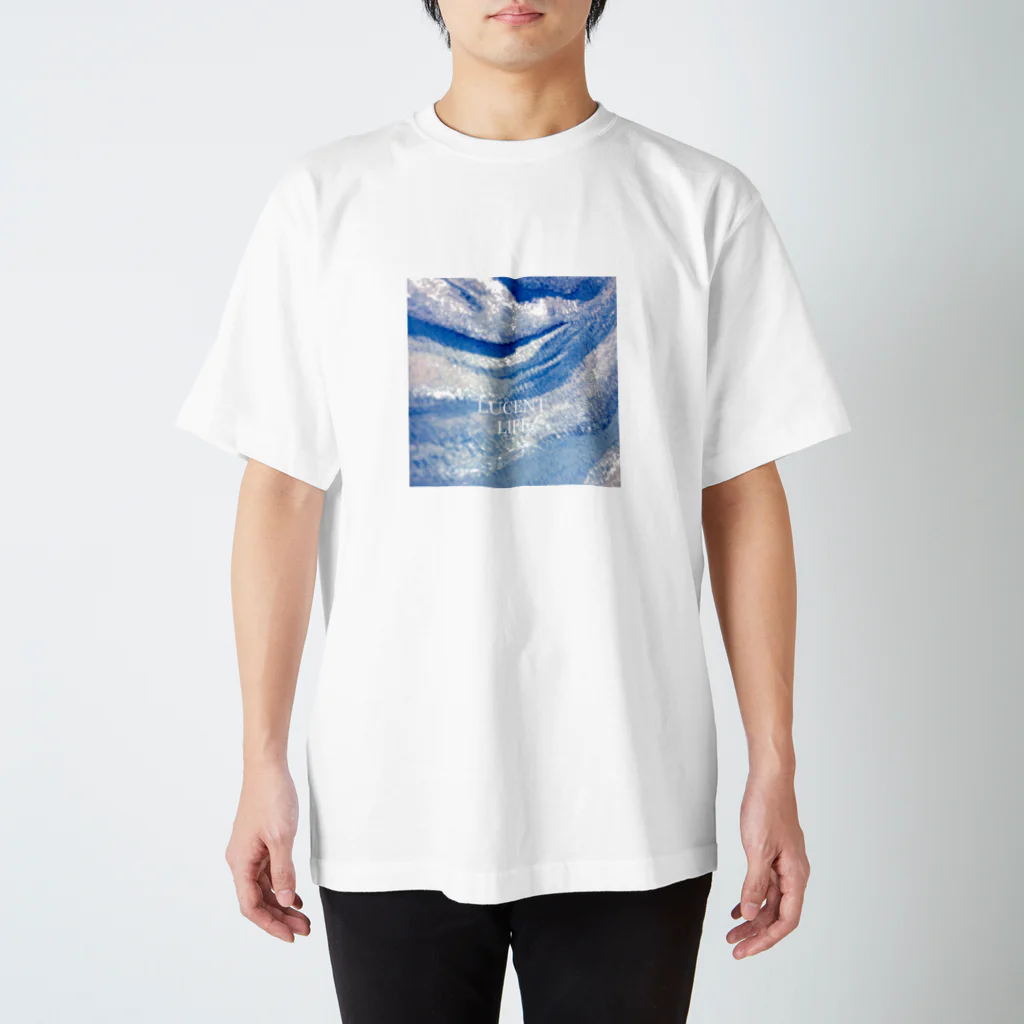 LUCENT LIFEのLUCENT LIFE　雲流 / Flowing clouds Regular Fit T-Shirt