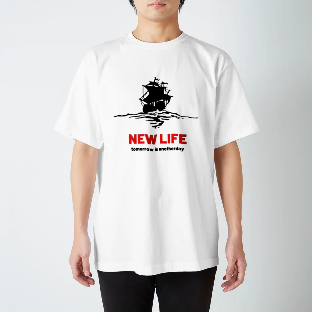 【 NEW LIFE 】online shopのLike the goonies スタンダードTシャツ