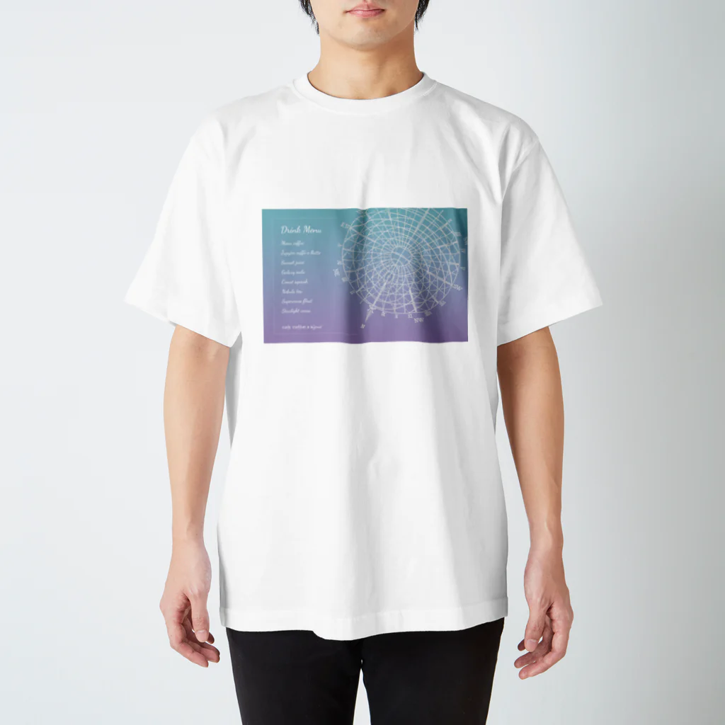 Coffret à bijouxの宇宙ドリンクメニューシリーズ Regular Fit T-Shirt