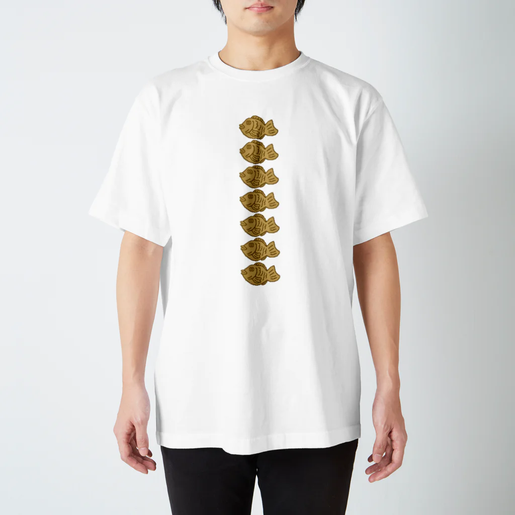 Siderunの館 B2のたい焼き縦型 Regular Fit T-Shirt