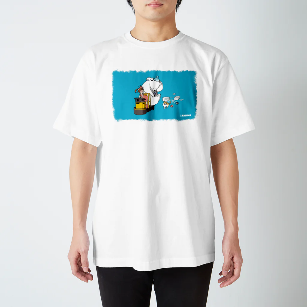 KAZUMAのりんちゃんTシャツ2021　 Regular Fit T-Shirt