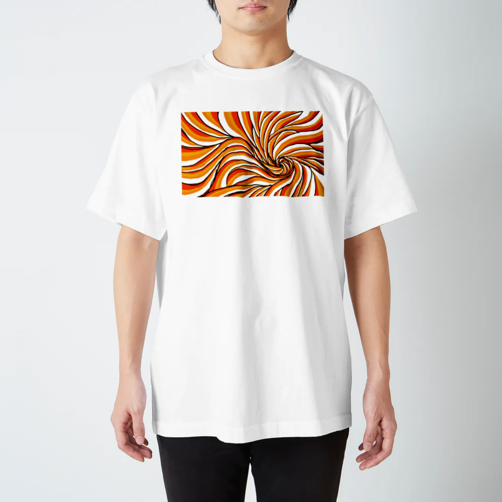 シンヤのゲームチャンプルーの東風（朱） Regular Fit T-Shirt