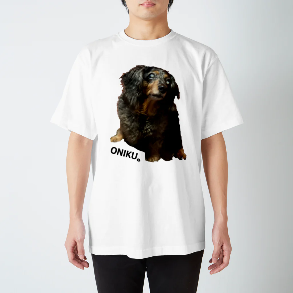 ObABaのおばば犬シリーズ スタンダードTシャツ