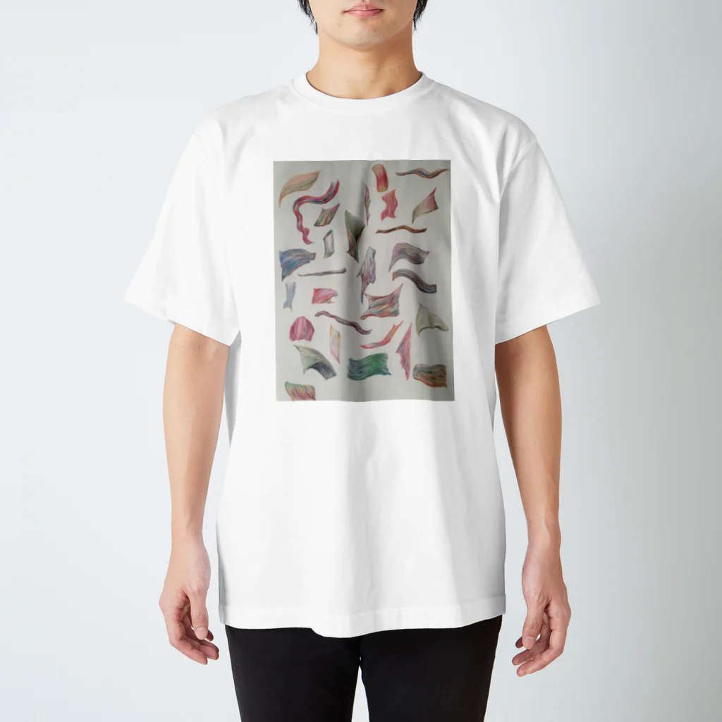 いろいろ色えんぴつのFlags A Regular Fit T-Shirt