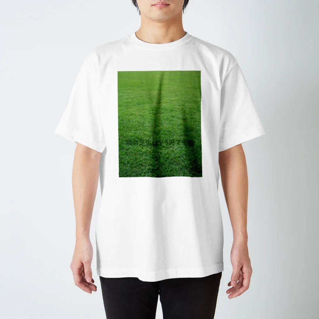 hungoutの隣の芝生は青くない Regular Fit T-Shirt