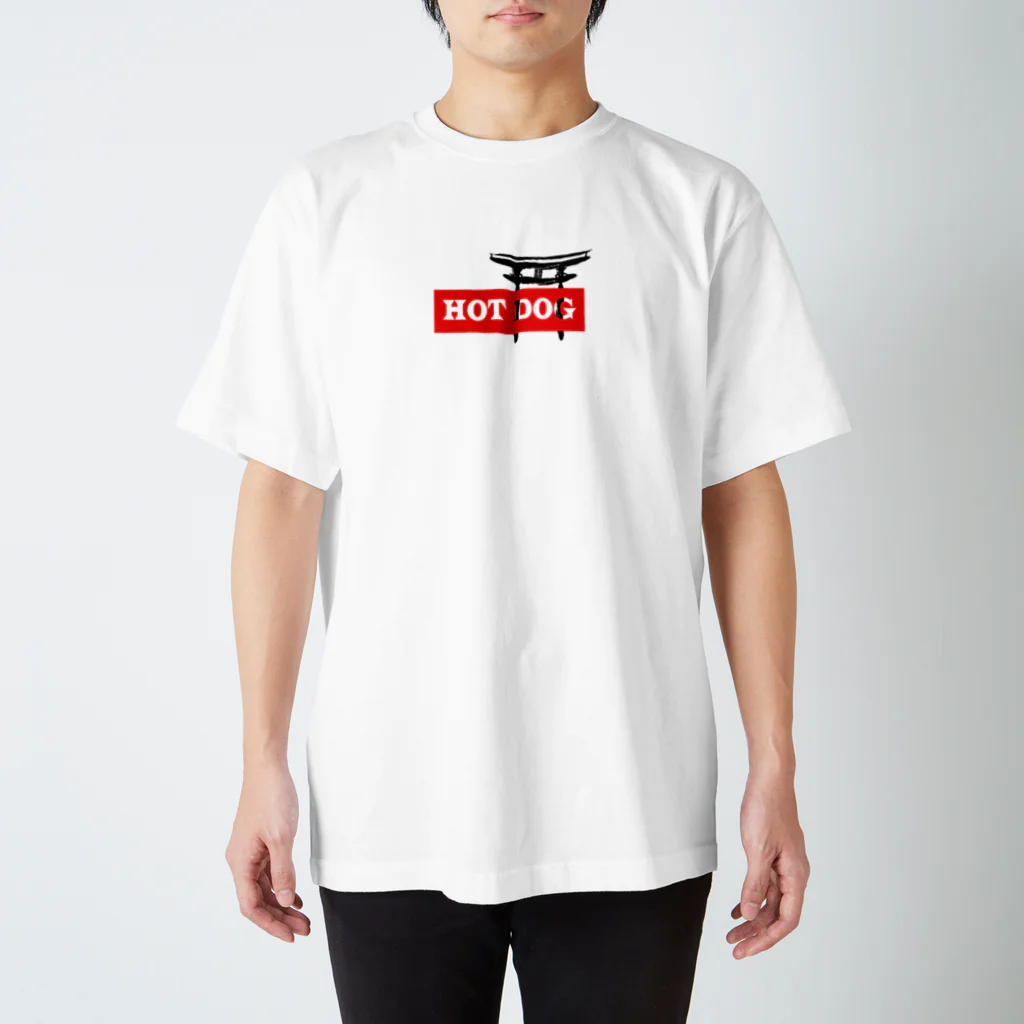 HOTDOG WORKSの和×熱犬 スタンダードTシャツ