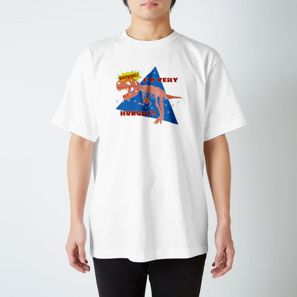 ばいたるBOXの空腹T-REX スタンダードTシャツ