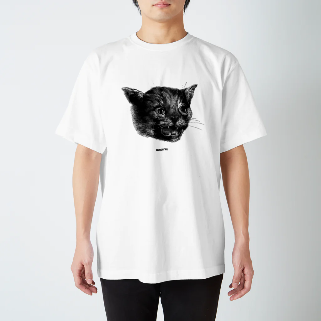 wnasnwの「2つの猫の頭部」 Twee kattenkoppen, Roelof van der Meulen, after Paulus Potter, 1820 - 1833 Pt.2 スタンダードTシャツ