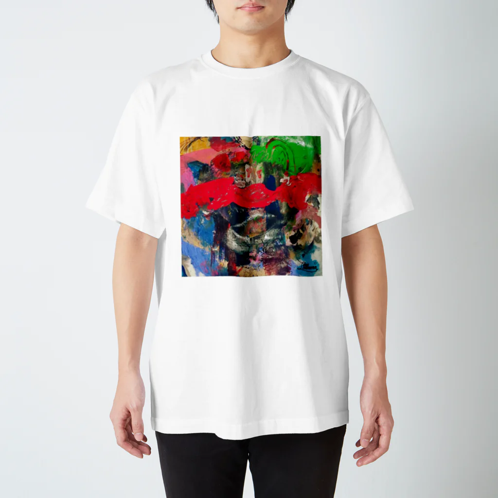 ○たこたこハウスのとぶカニ🦀くん スタンダードTシャツ