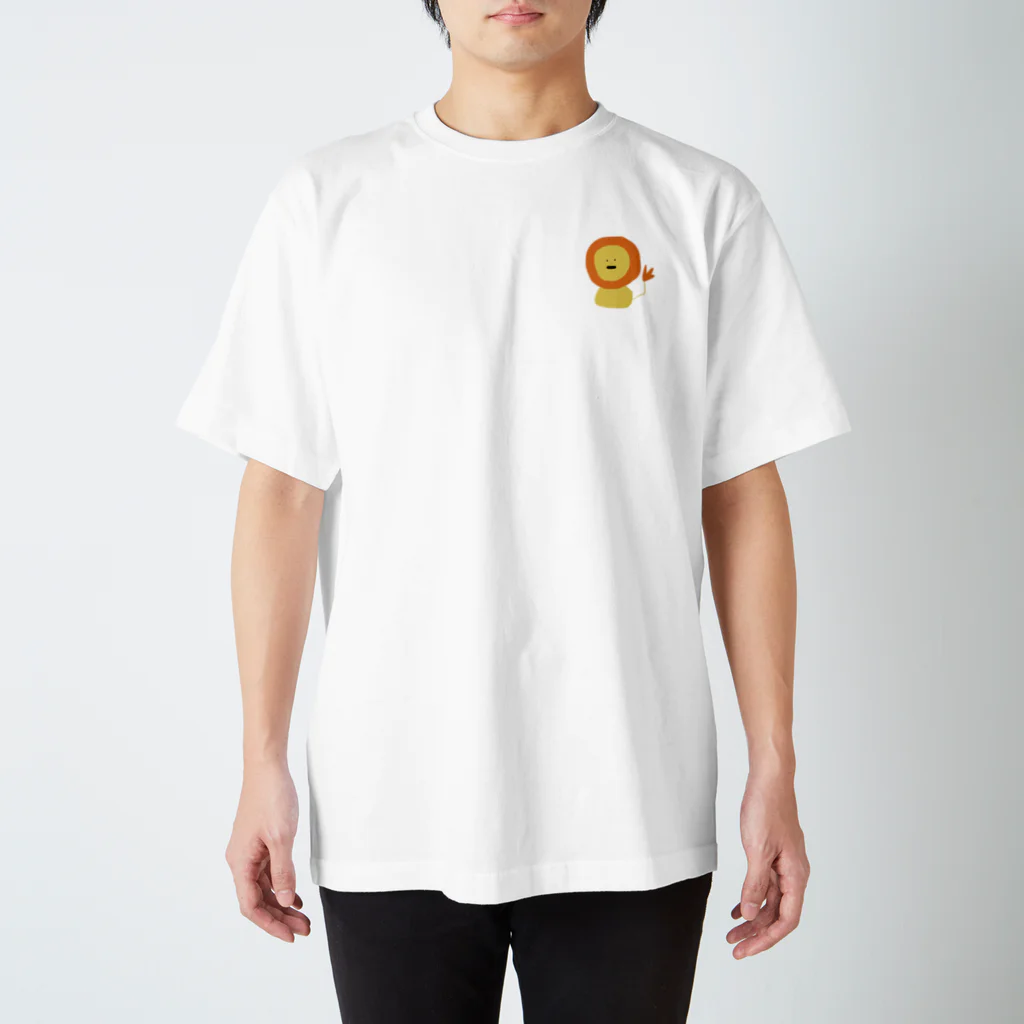 おまめ屋のライオンさん Regular Fit T-Shirt