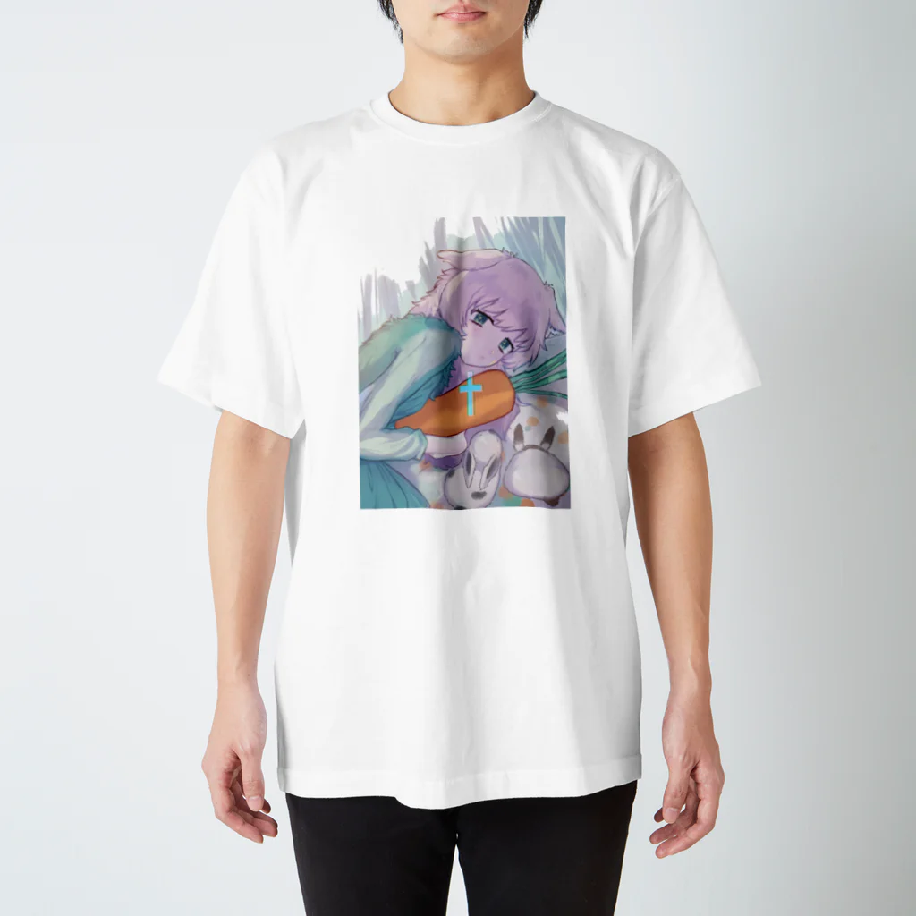 アメコカのうさぎ Regular Fit T-Shirt