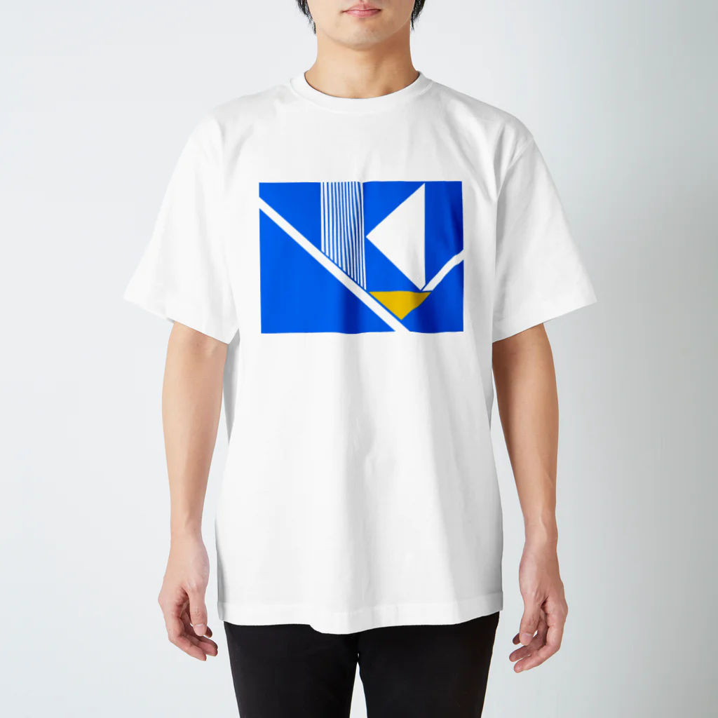 BLUE FEATHERの爽やか Regular Fit T-Shirt