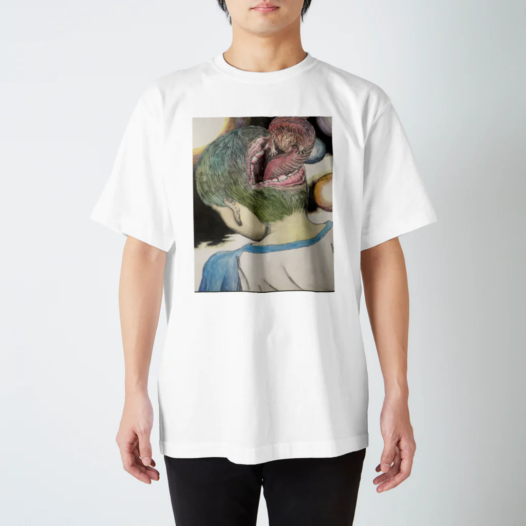 南無地蔵菩薩の二口童 スタンダードTシャツ