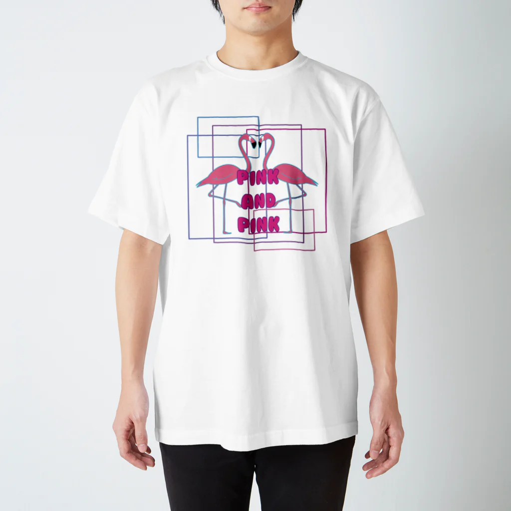 flamingo magazineのflamingo magazine スタンダードTシャツ