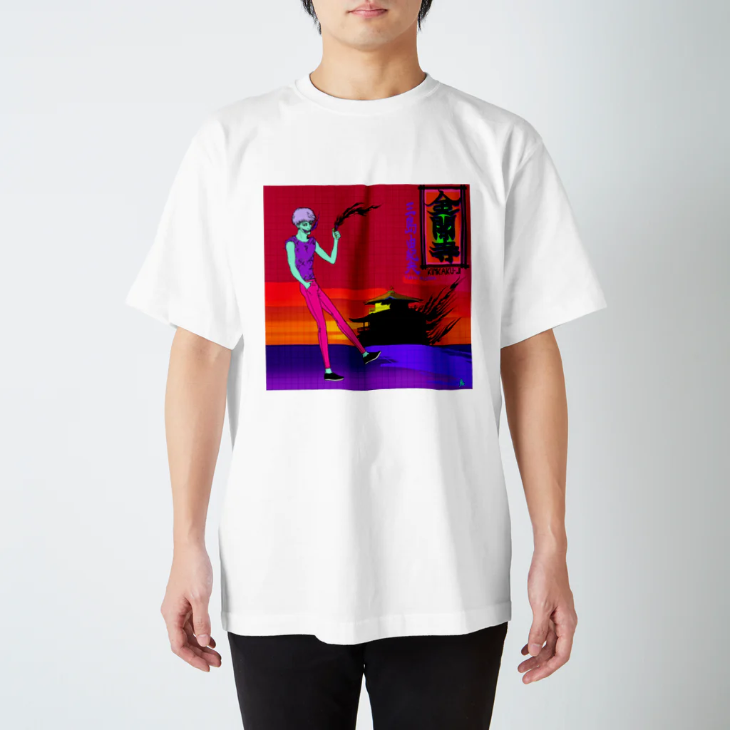 YASUHIRO DESIGNの金閣寺 スタンダードTシャツ