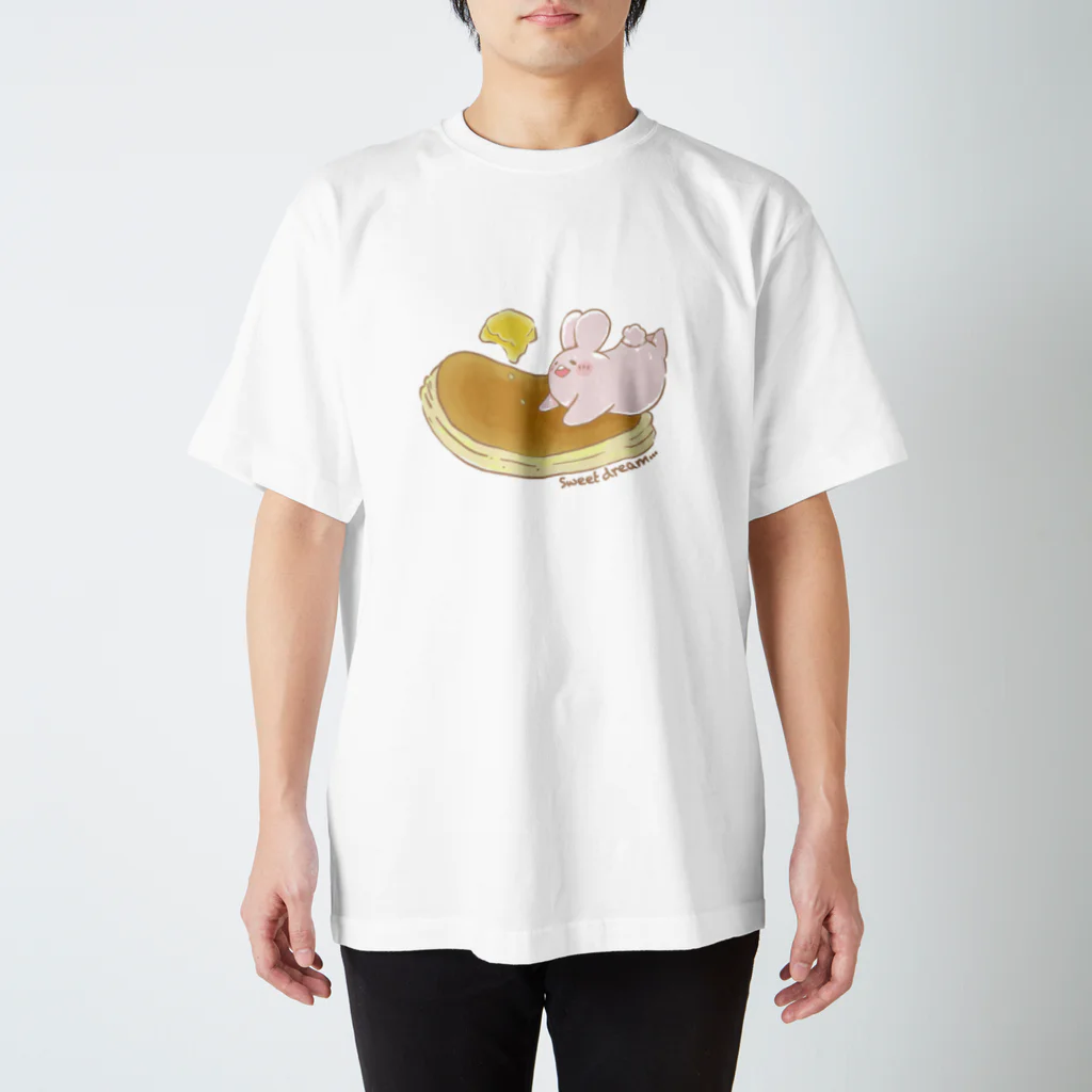 Cagelam(かげらむ)のホットケーキ♪ドリーム スタンダードTシャツ