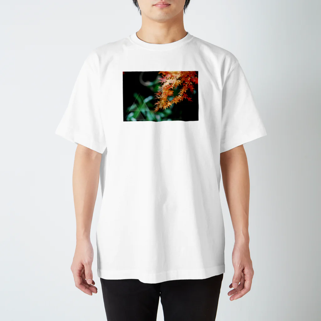 ひかるひ。の紅葉×サンカク スタンダードTシャツ