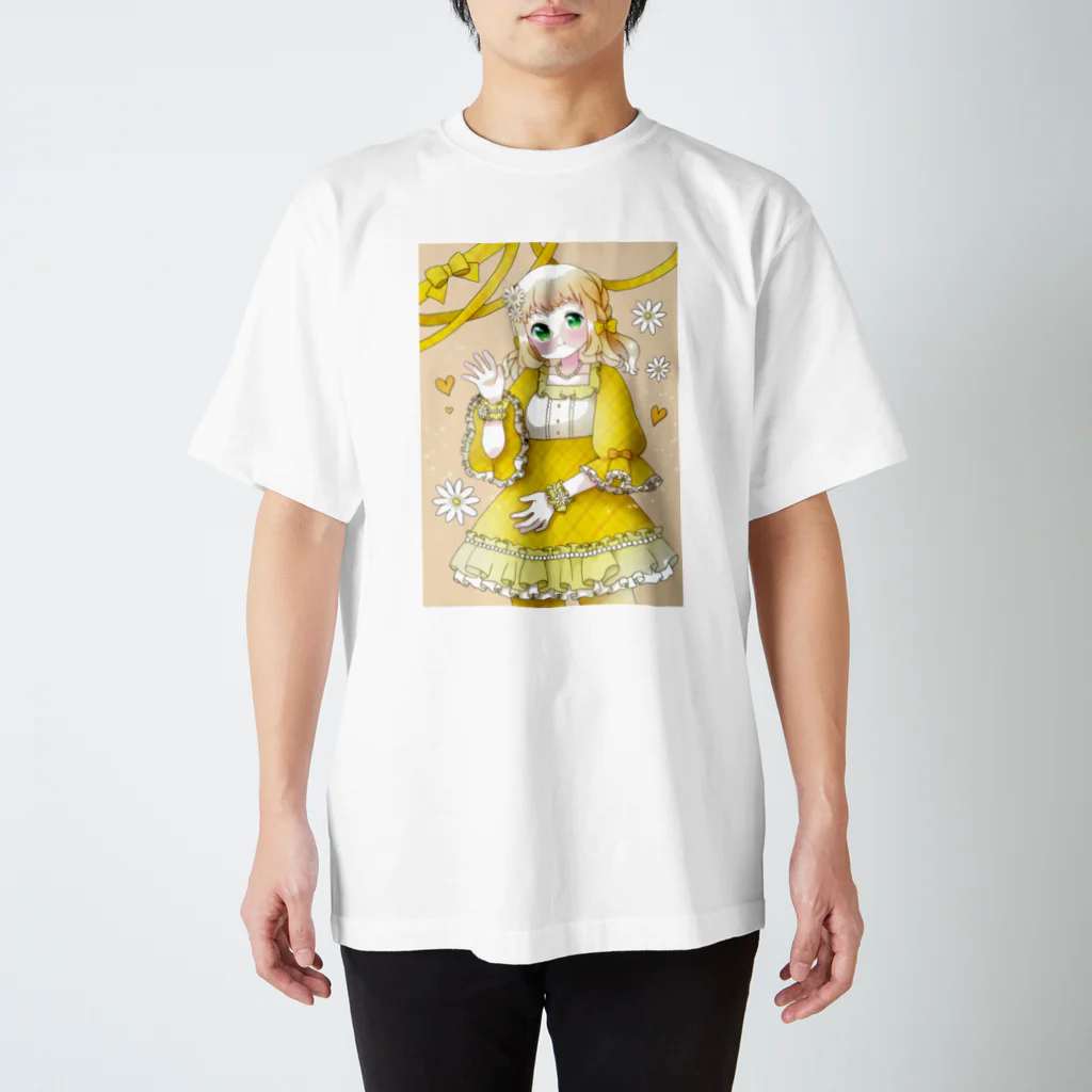 かわいいもののおみせ　いそぎんちゃくの🌼 スタンダードTシャツ