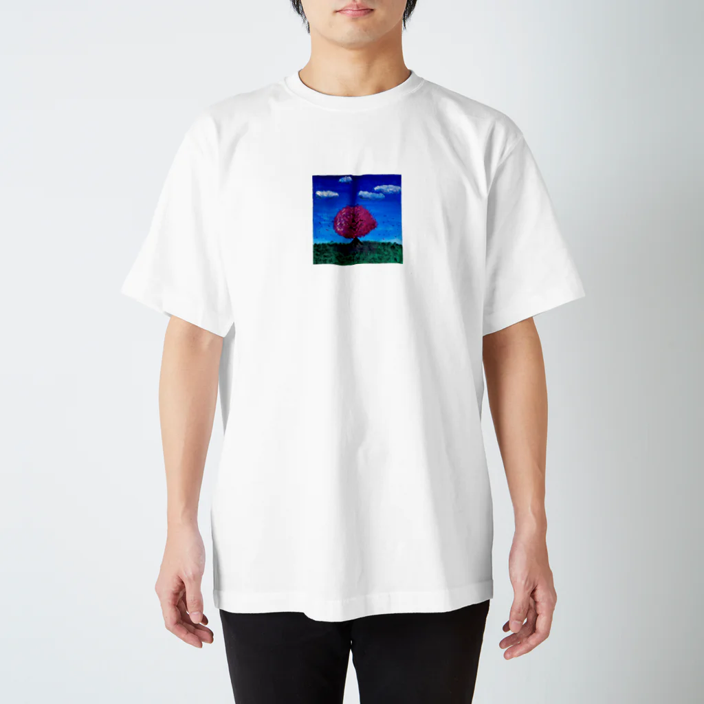 BLUE FEATHERの桜ポップ スタンダードTシャツ