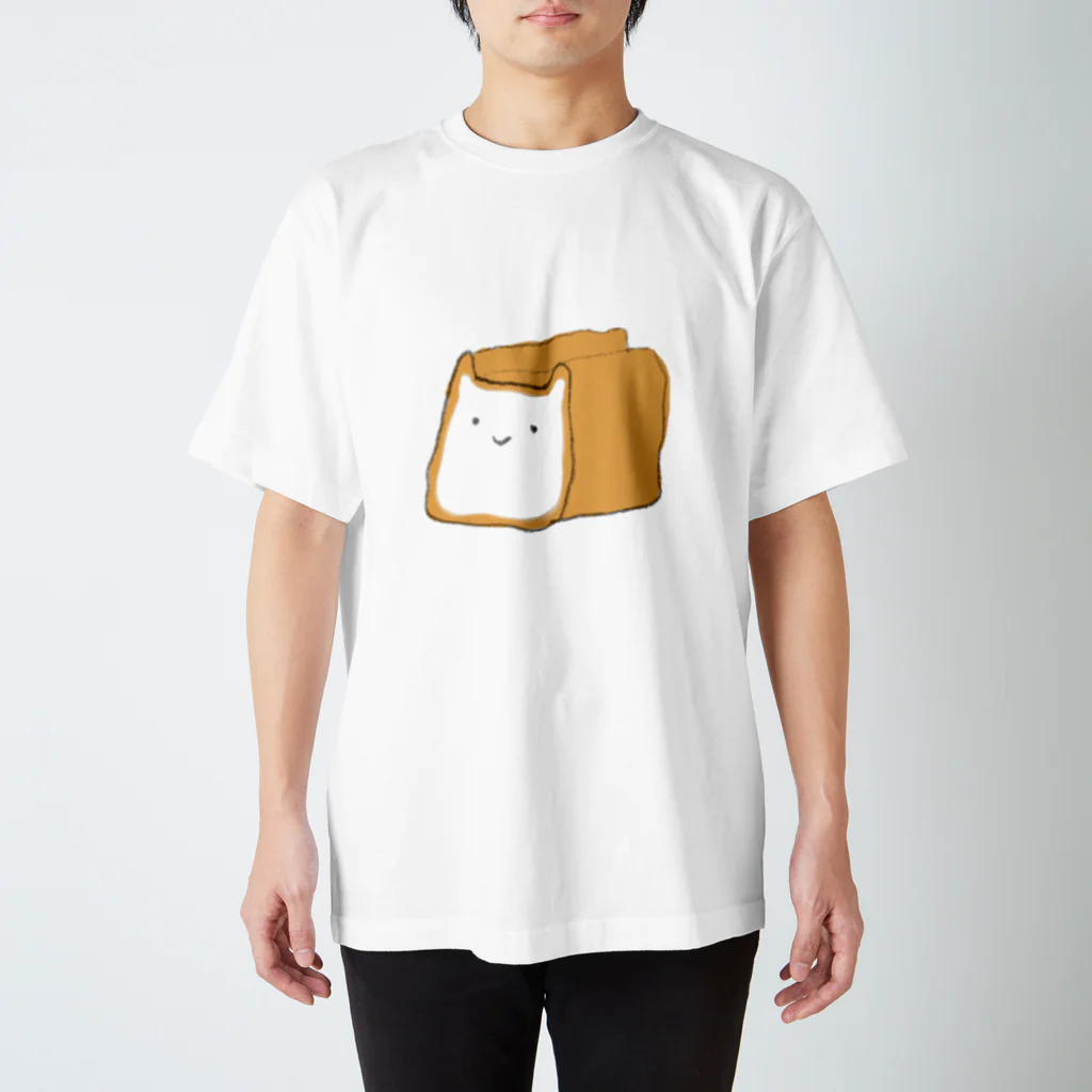 むらさきもふ虫のもふぱんおおきめ スタンダードTシャツ