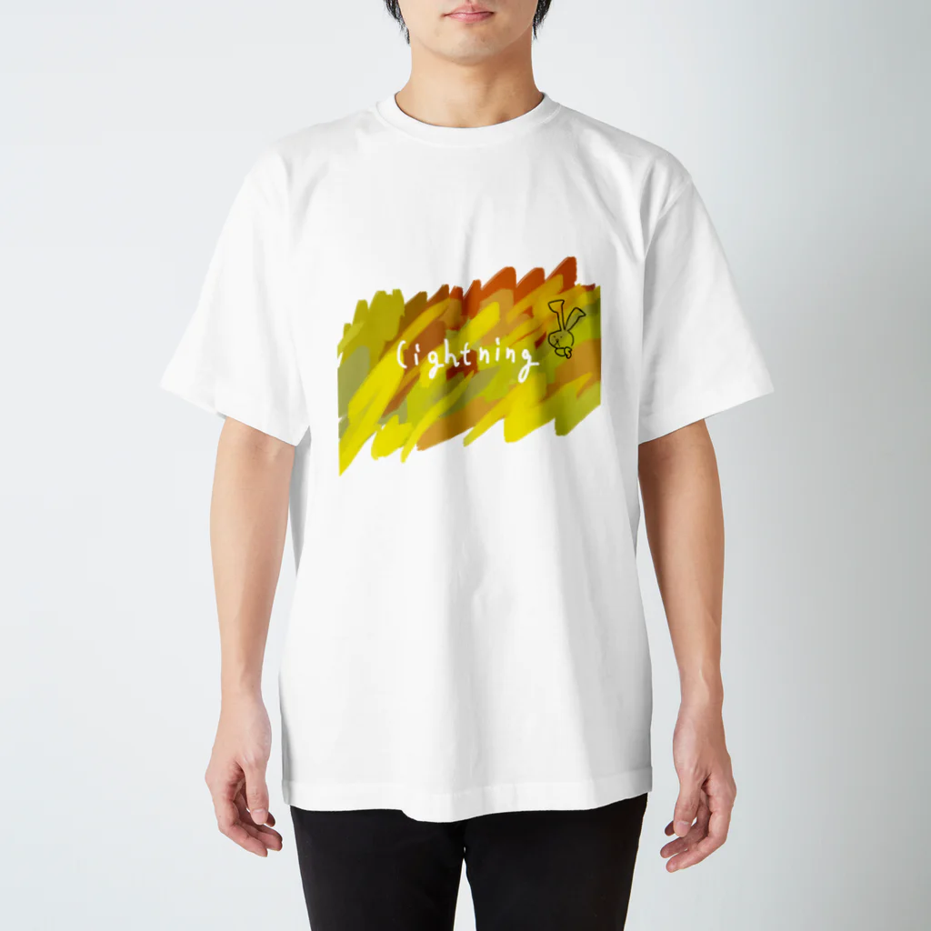 ポテコロアートショップの黄色の閃光 by kids Regular Fit T-Shirt