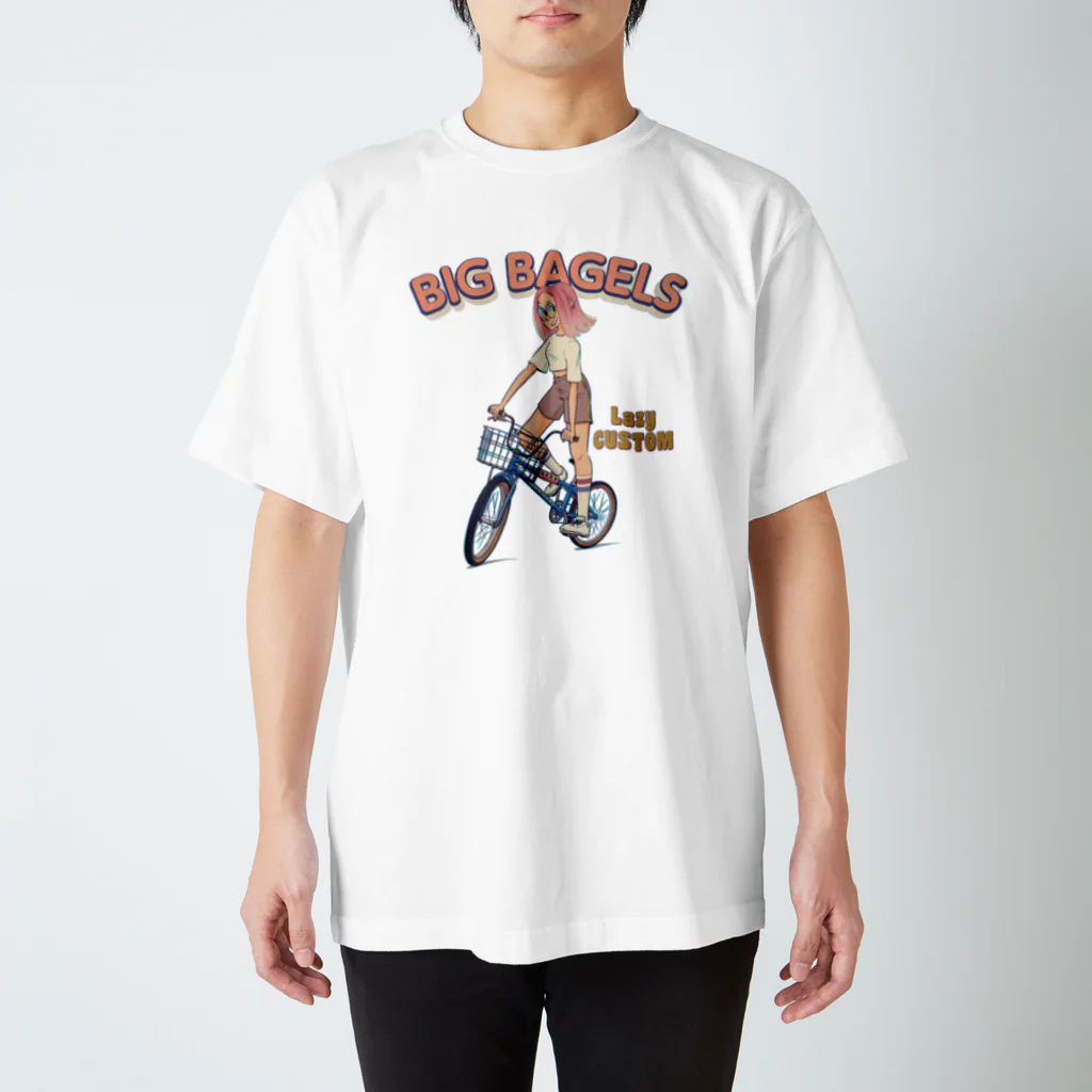 nidan-illustrationの"big bagels" Regular Fit T-Shirt